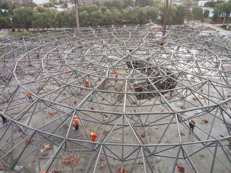 湖北全民健身中心网架