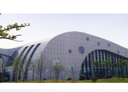 湖北会议中心外景网架工程